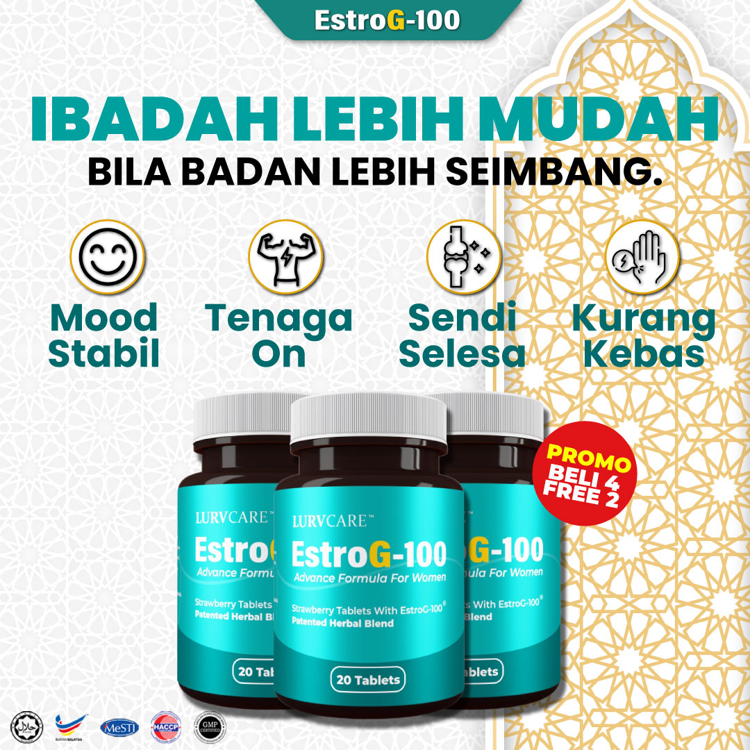 Estro G-100 HQ Facebook ad: PERCUMA 2 BOTOL UNTUK PAKEJ 4 >>>