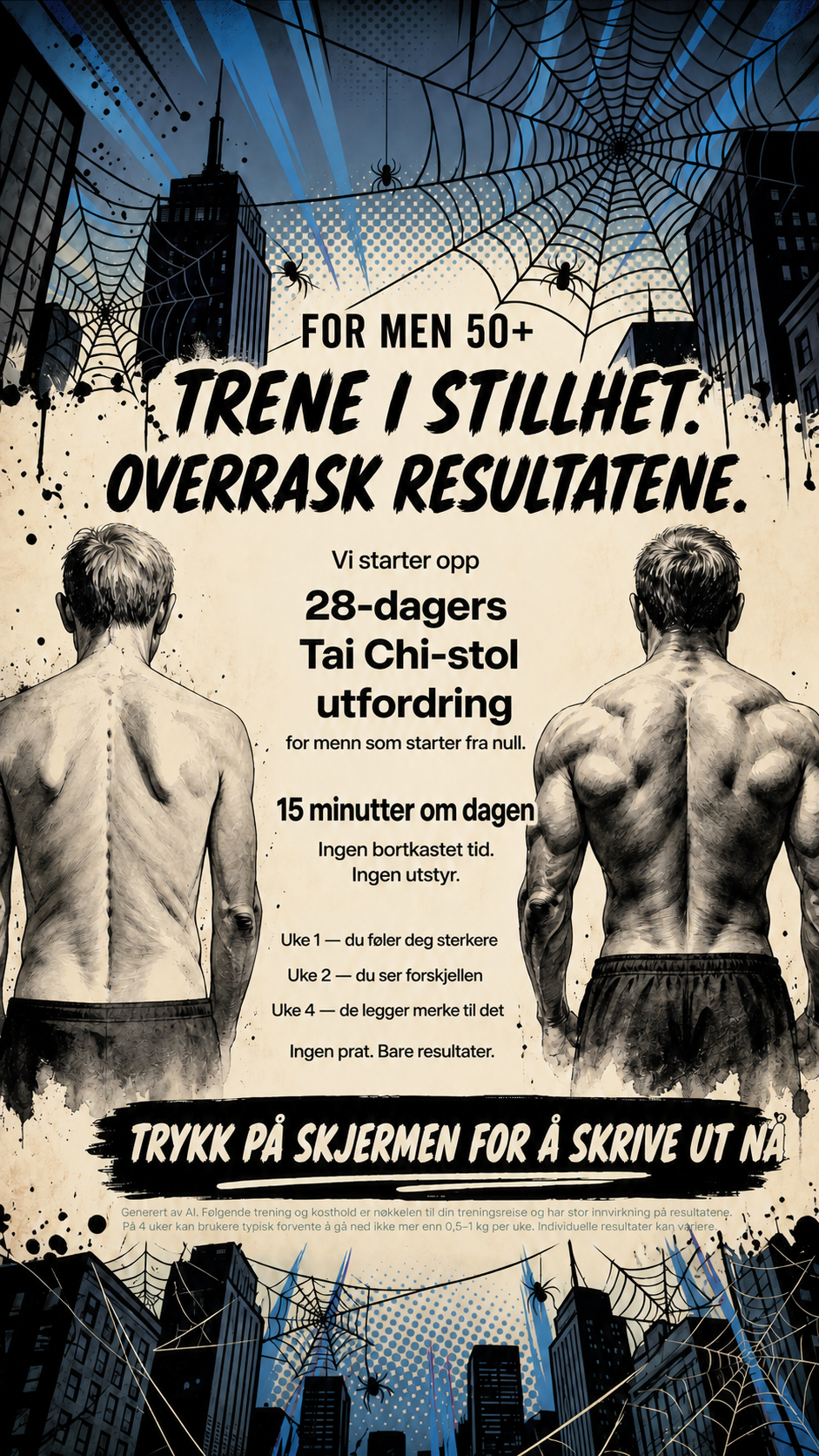 Mike's Strength Challenge Facebook ad