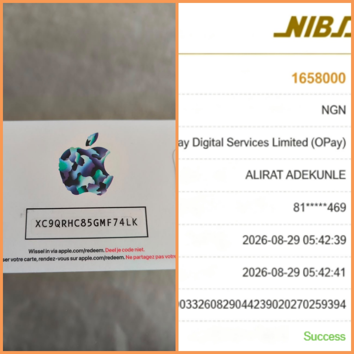 Tiancheng Group 01 Facebook ad: Contact us if you have a card Trade.