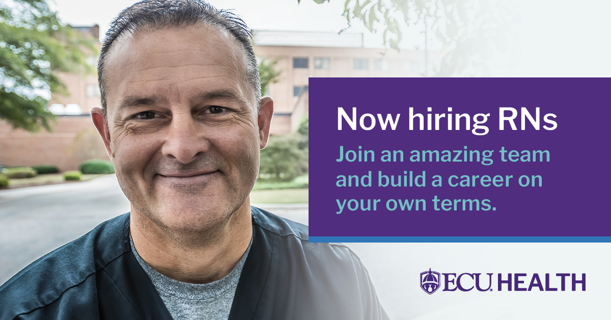 ECU Health Facebook ad