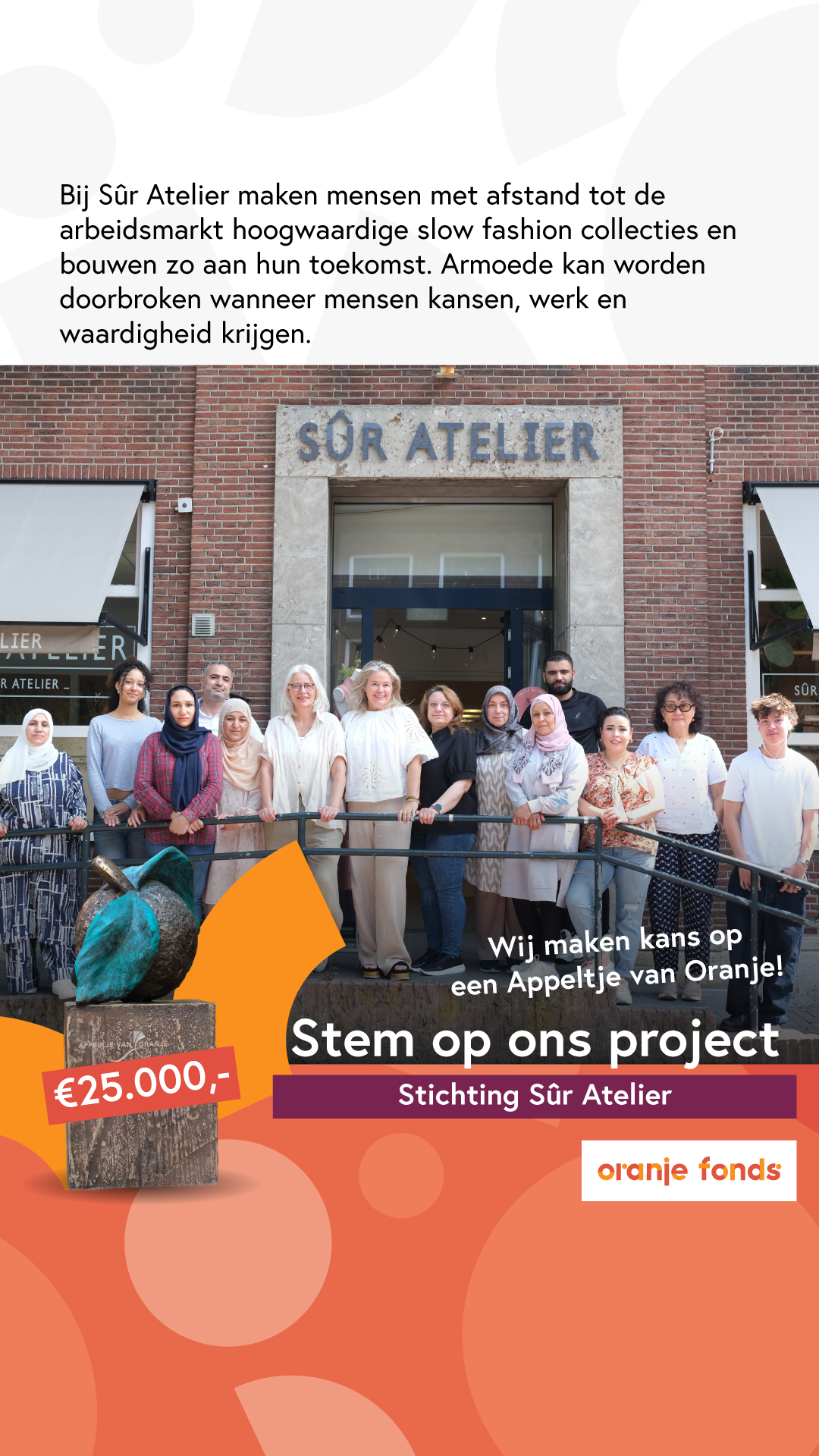 Oranje Fonds Facebook ad from May 18, 2026