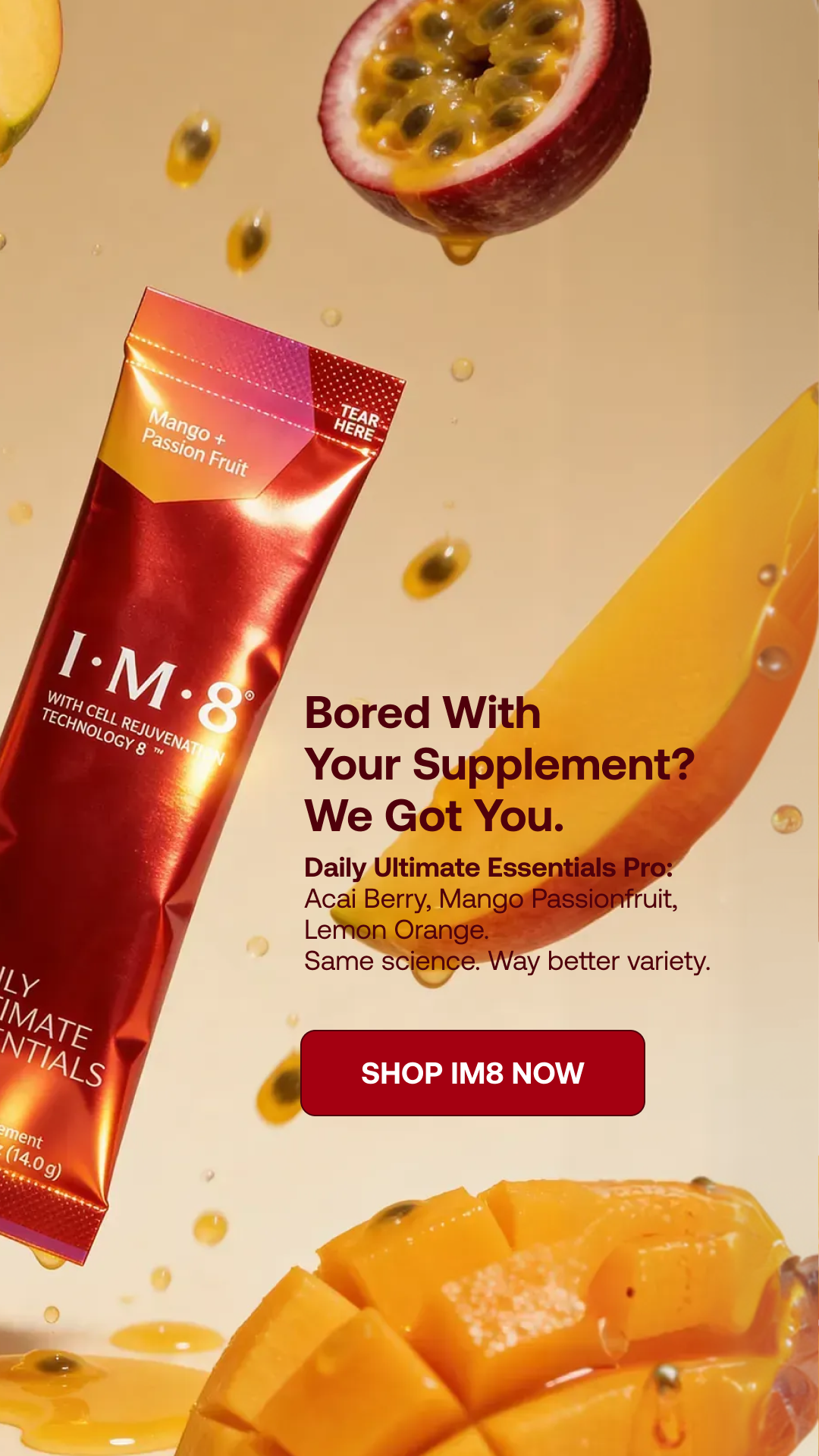 IM8 Health Facebook ad