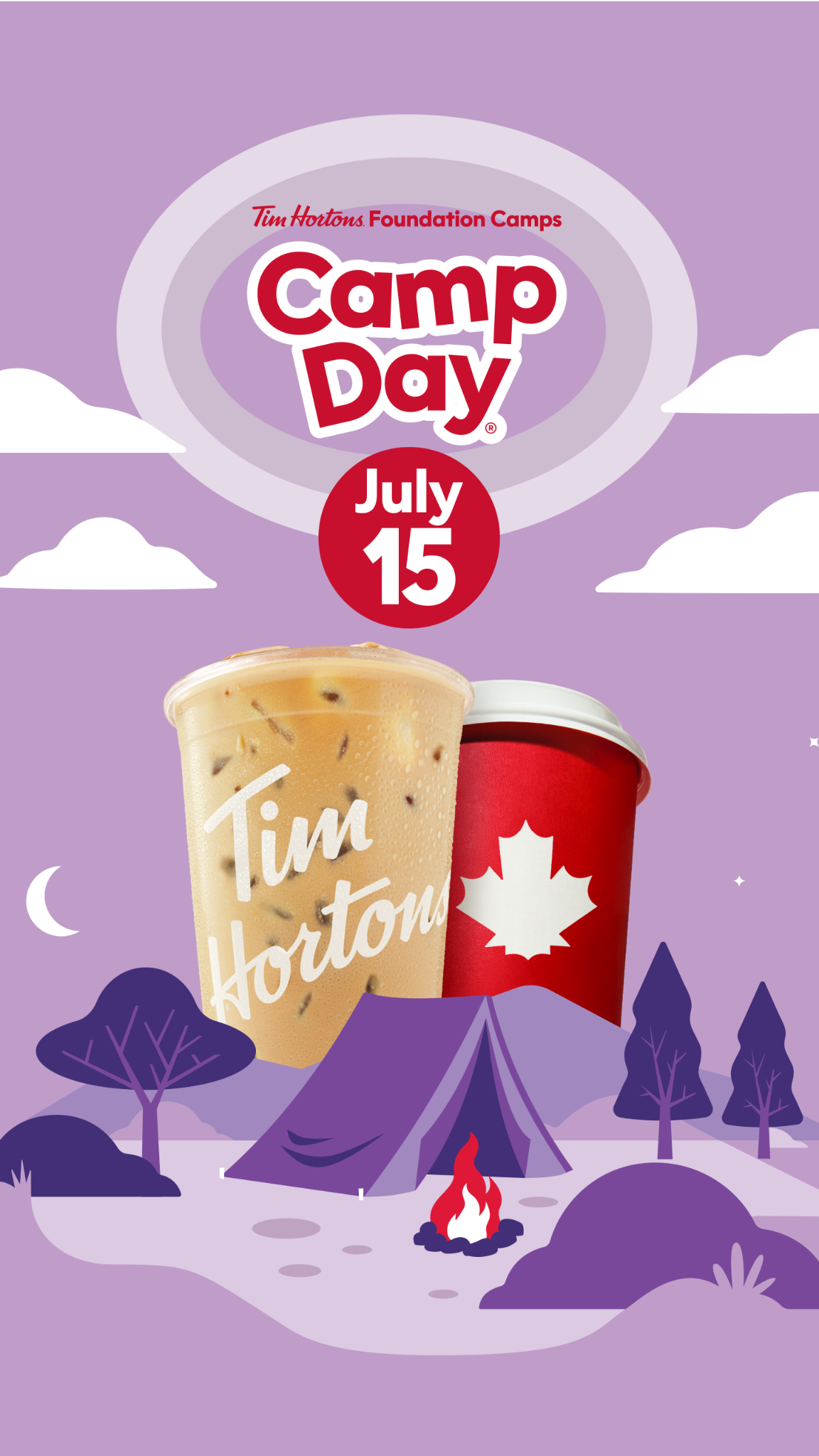 Tim Hortons Facebook ad