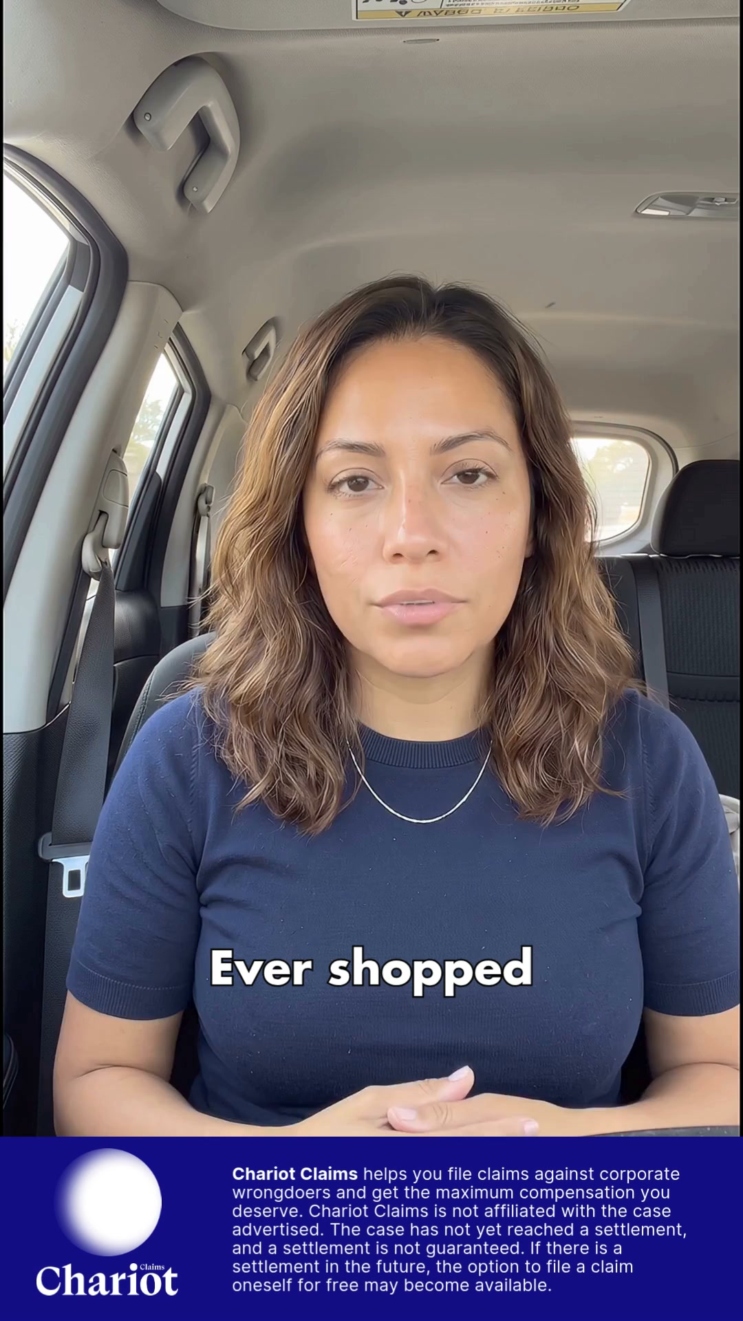 Chariot Claims - formerly ClaimClam Facebook ad from Jul 6, 2026