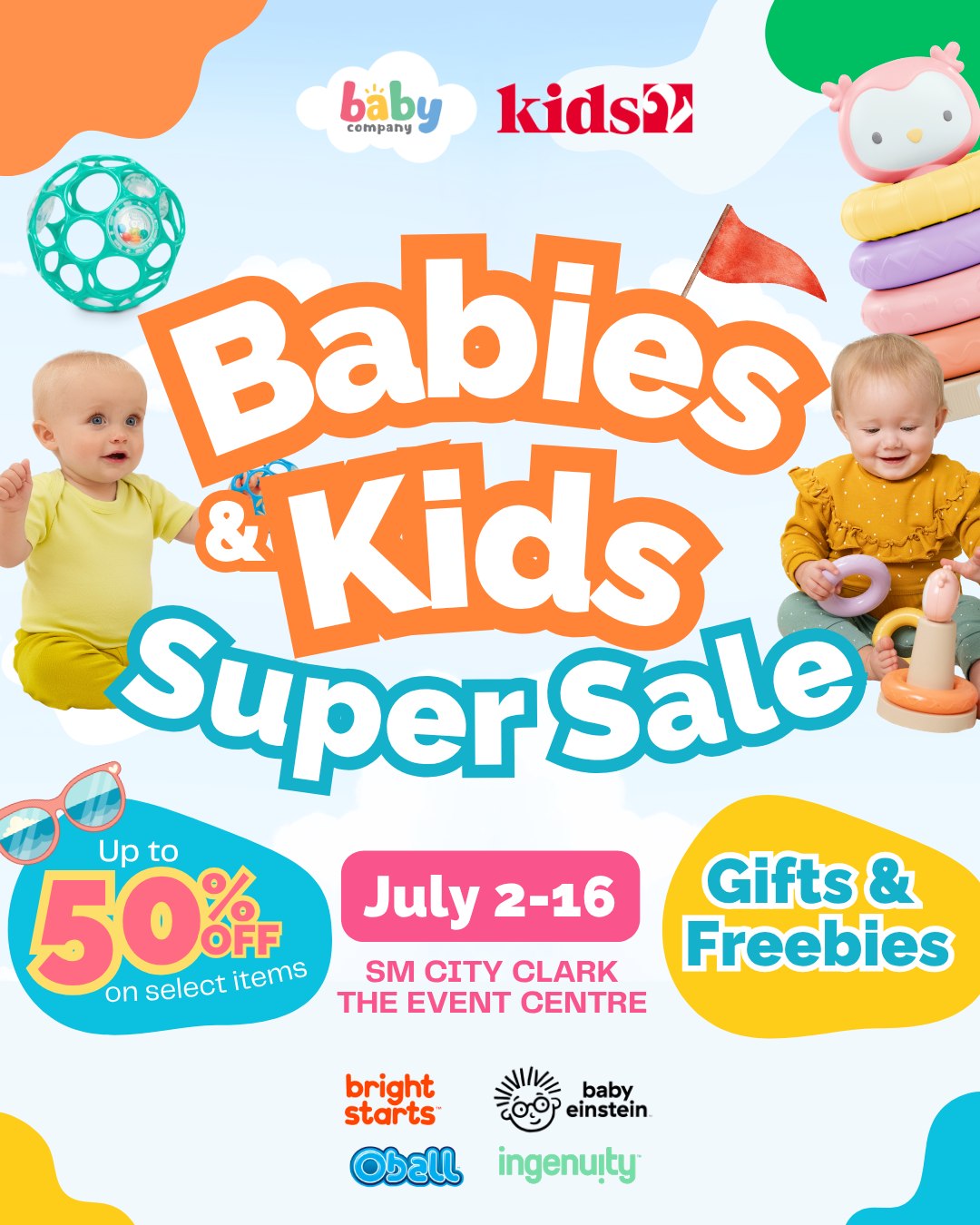 Bright Starts Philippines Facebook ad: Discover trusted baby brands and developmental toys that…