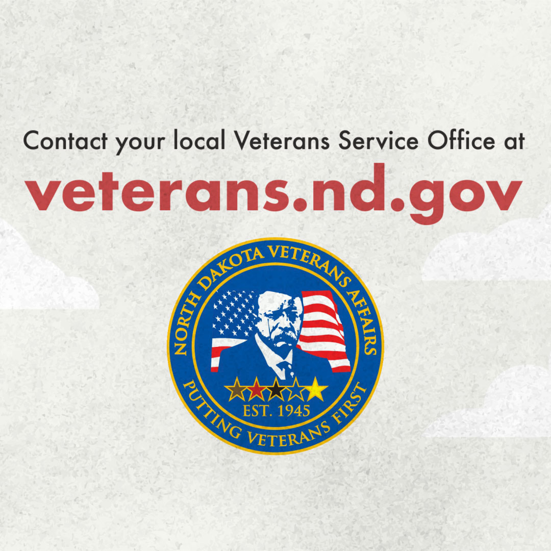 North Dakota Department of Veterans Affairs Facebook ad from Jul 15, 2026