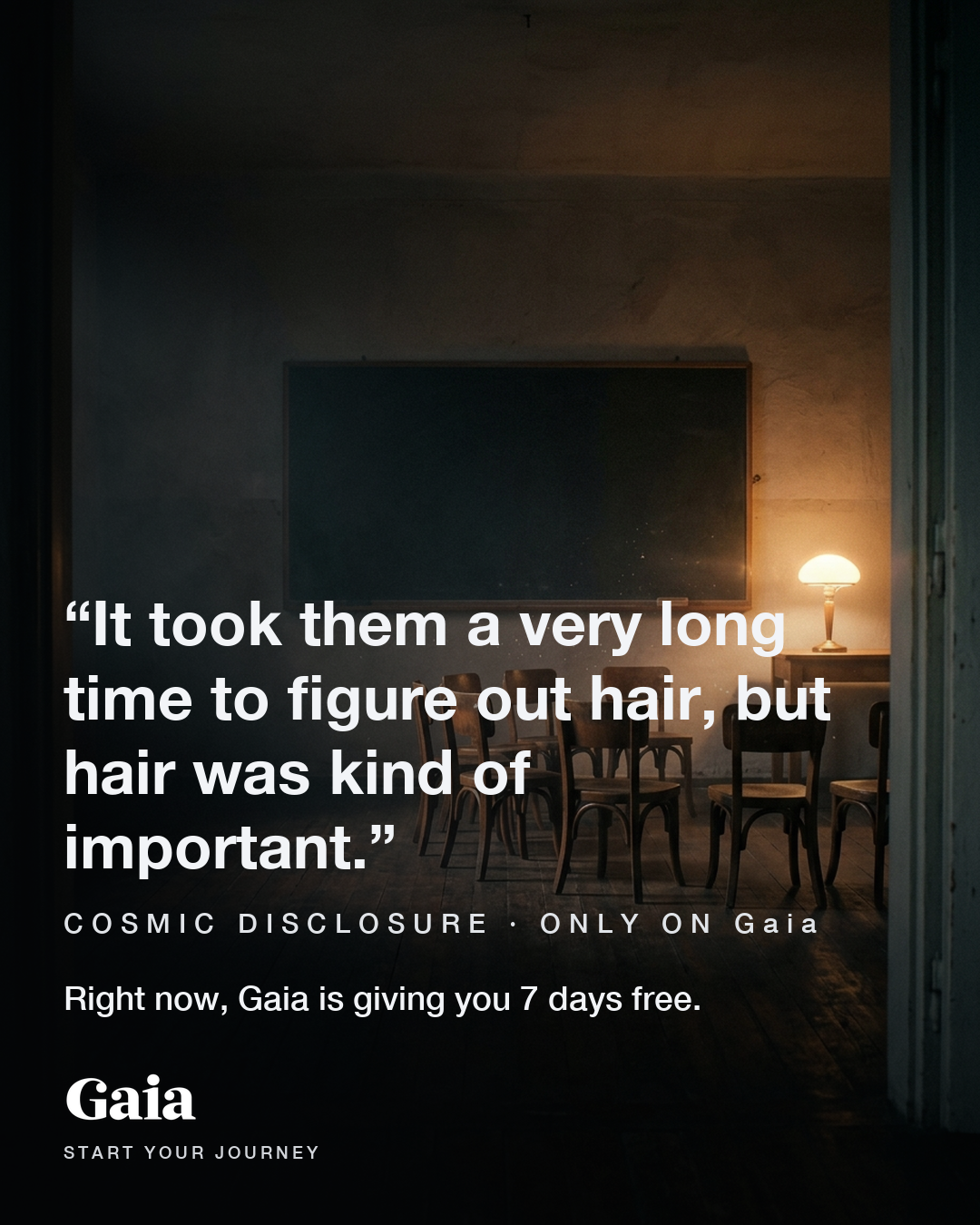Gaia Facebook ad