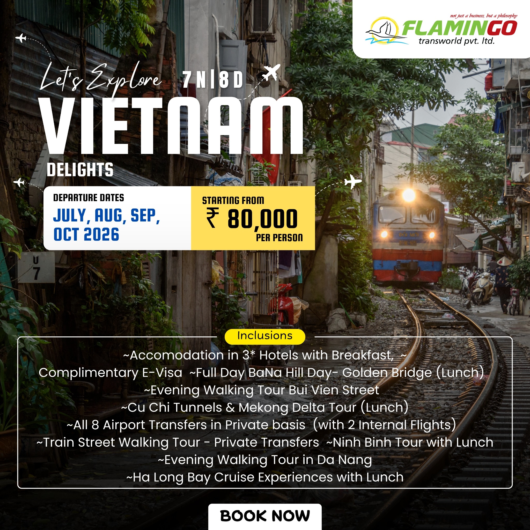 Flamingo Transworld Pvt. Ltd. Facebook ad