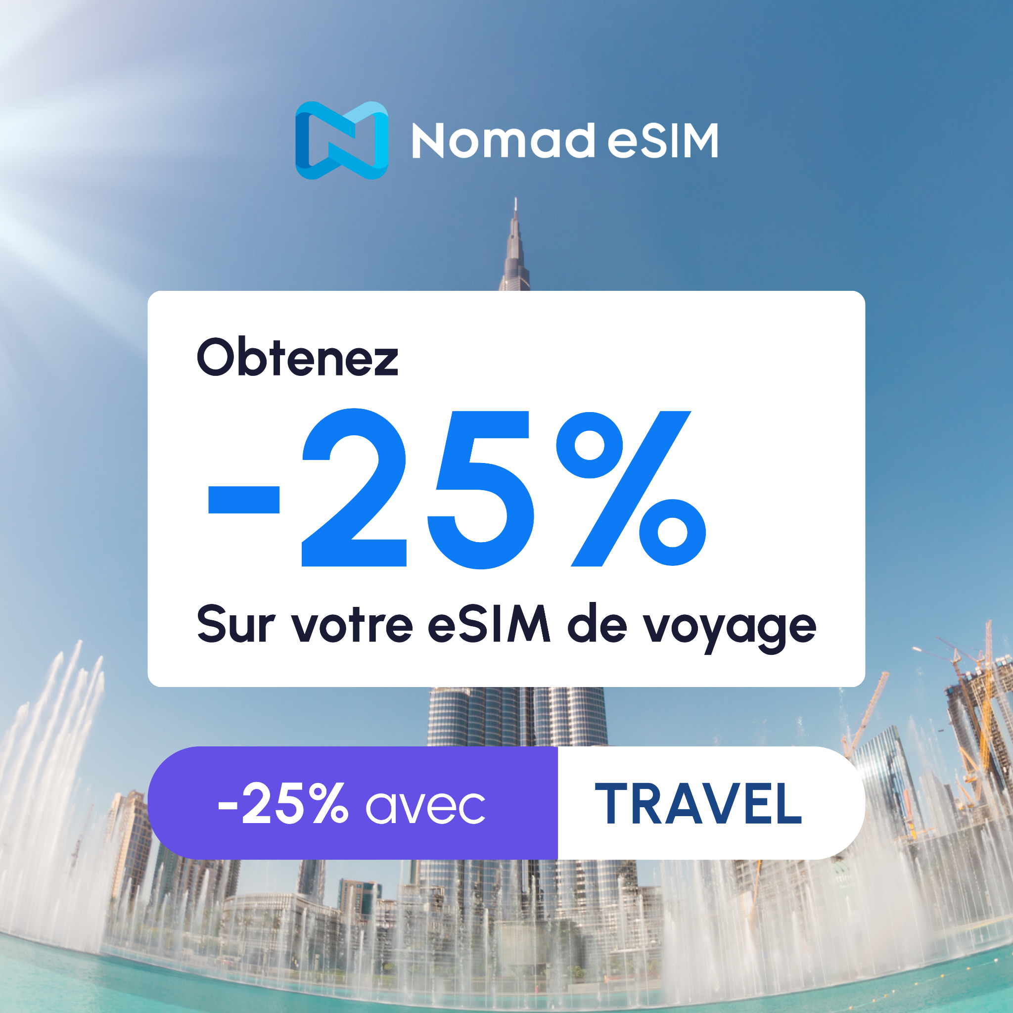 Nomad Esim Facebook ad
