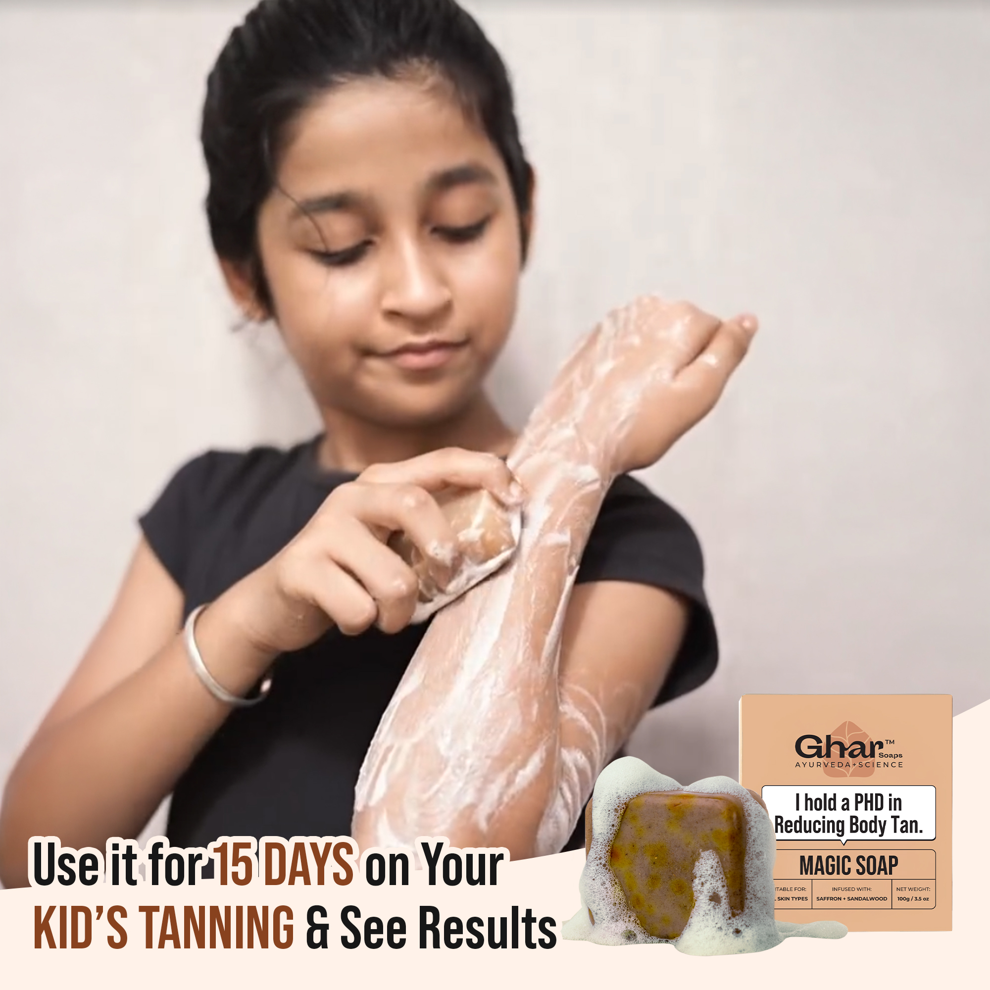 The Ghar Soaps Facebook ad