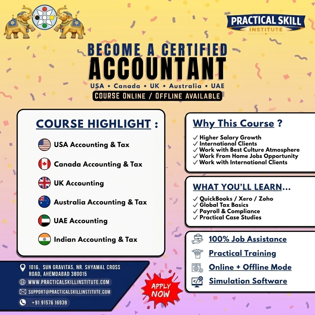 PracticalSkill Institute Facebook ad: Become Certified Accountant