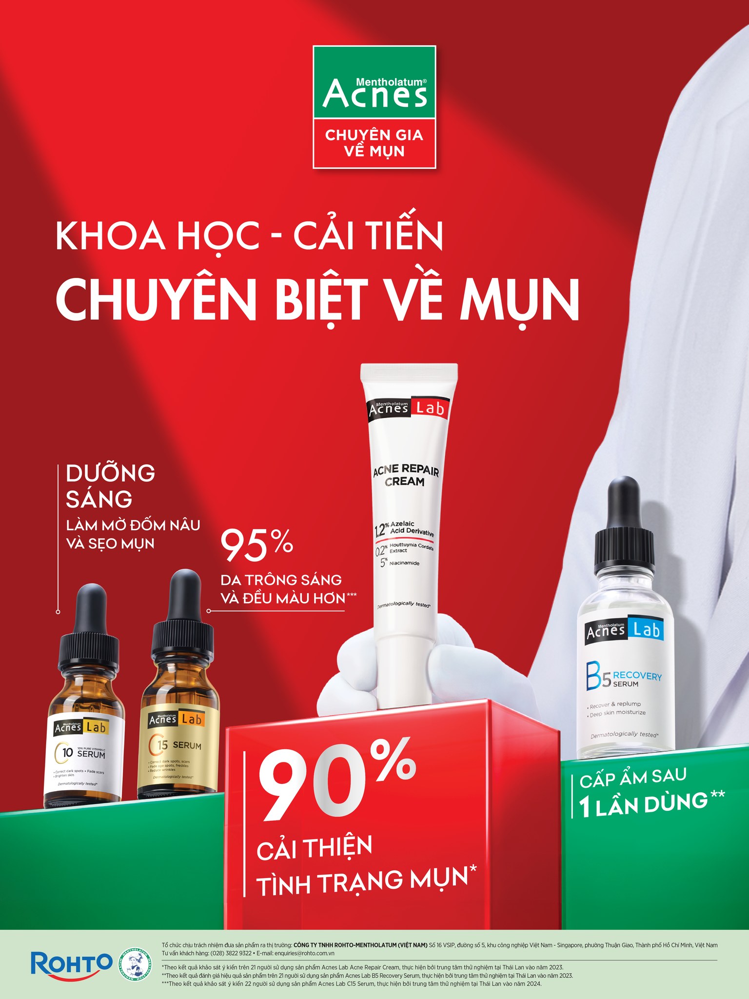 Acnes Vietnam Facebook ad: Rohto Mentholatum Việt Nam Cửa Hàng Chính Hãng Trực Tuyến…