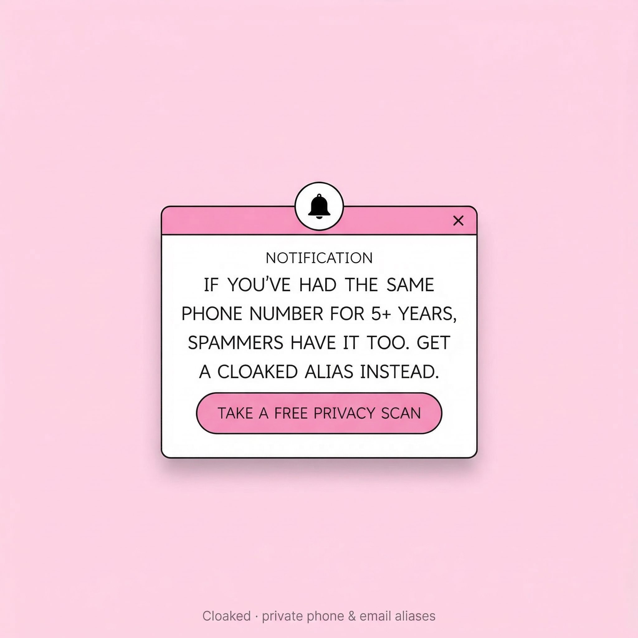 Cloaked Inc. Facebook ad