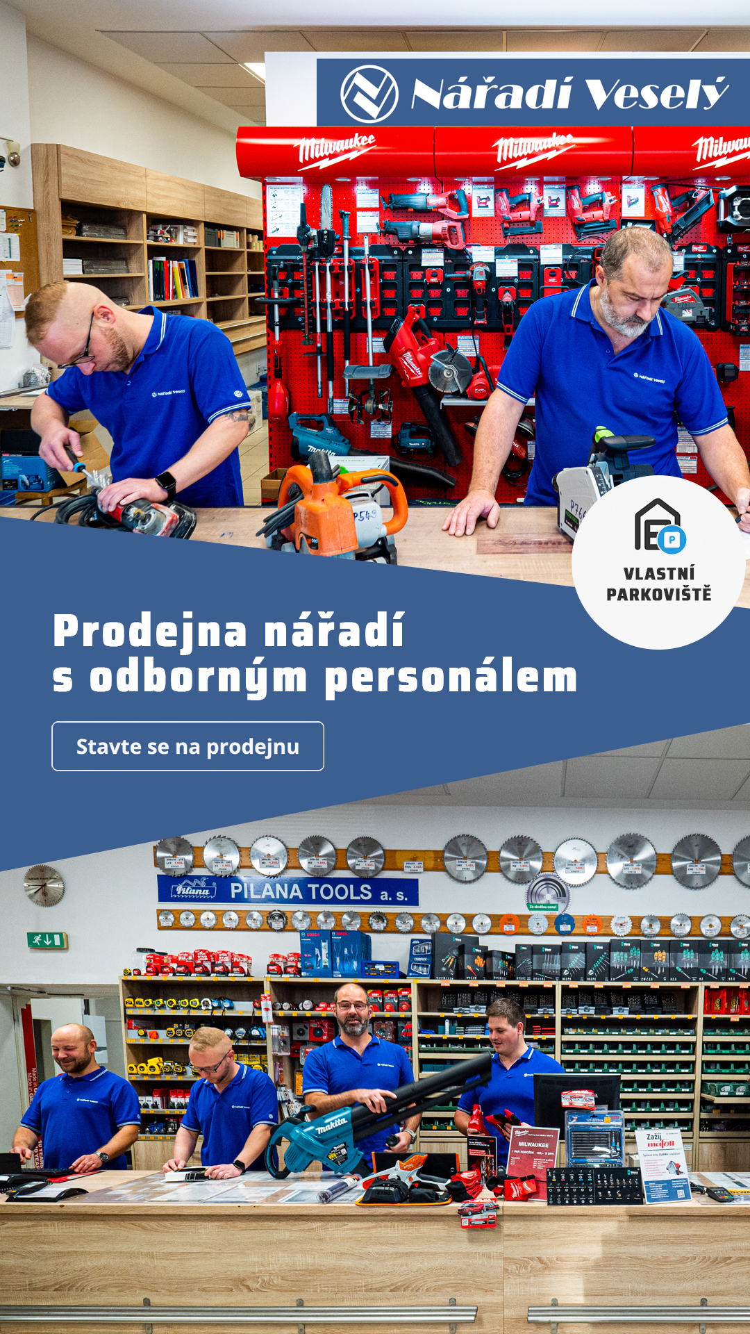 Nářadí Veselý Brno Facebook ad