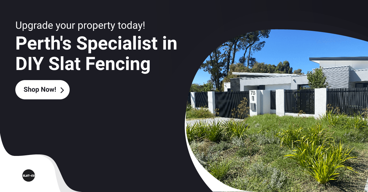 Slat-co Aluminium Facebook ad: DIY Fencing and Gate Solutions