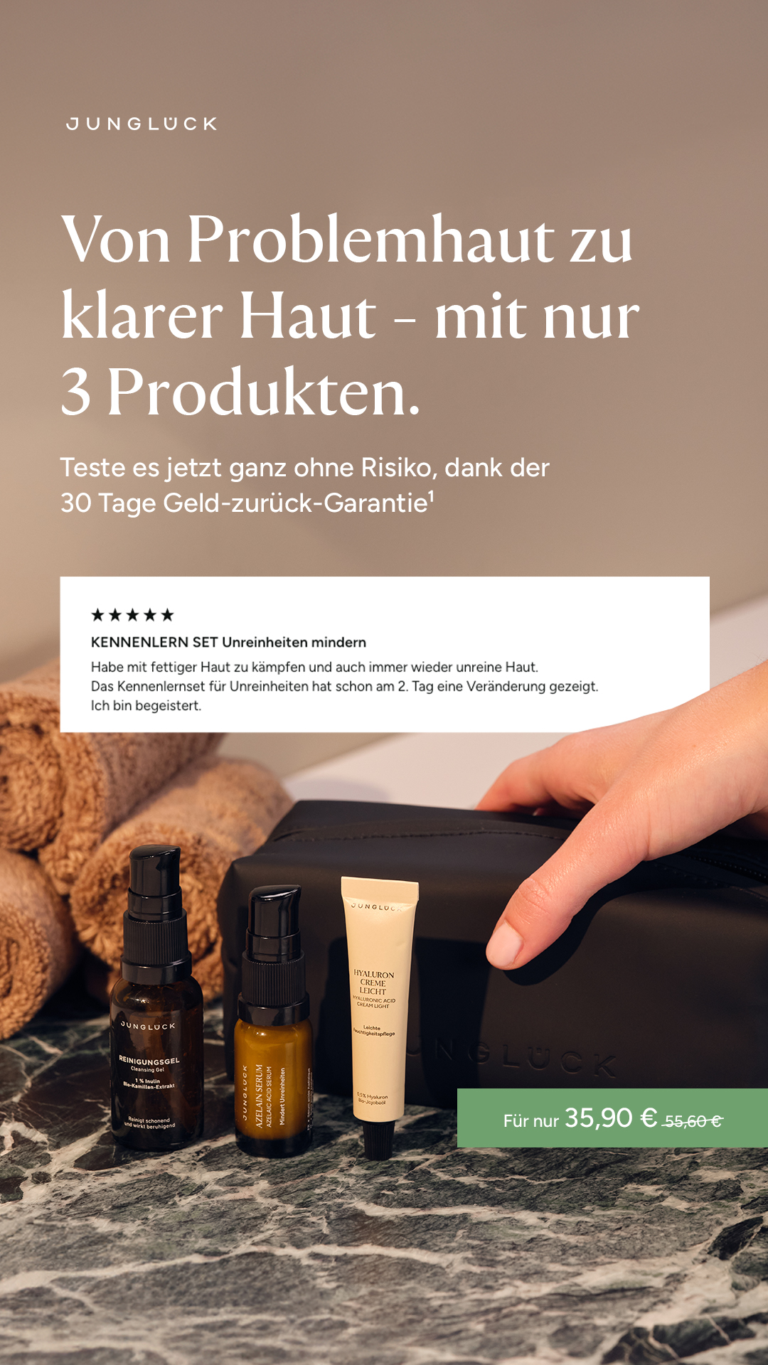 Junglück Facebook ad