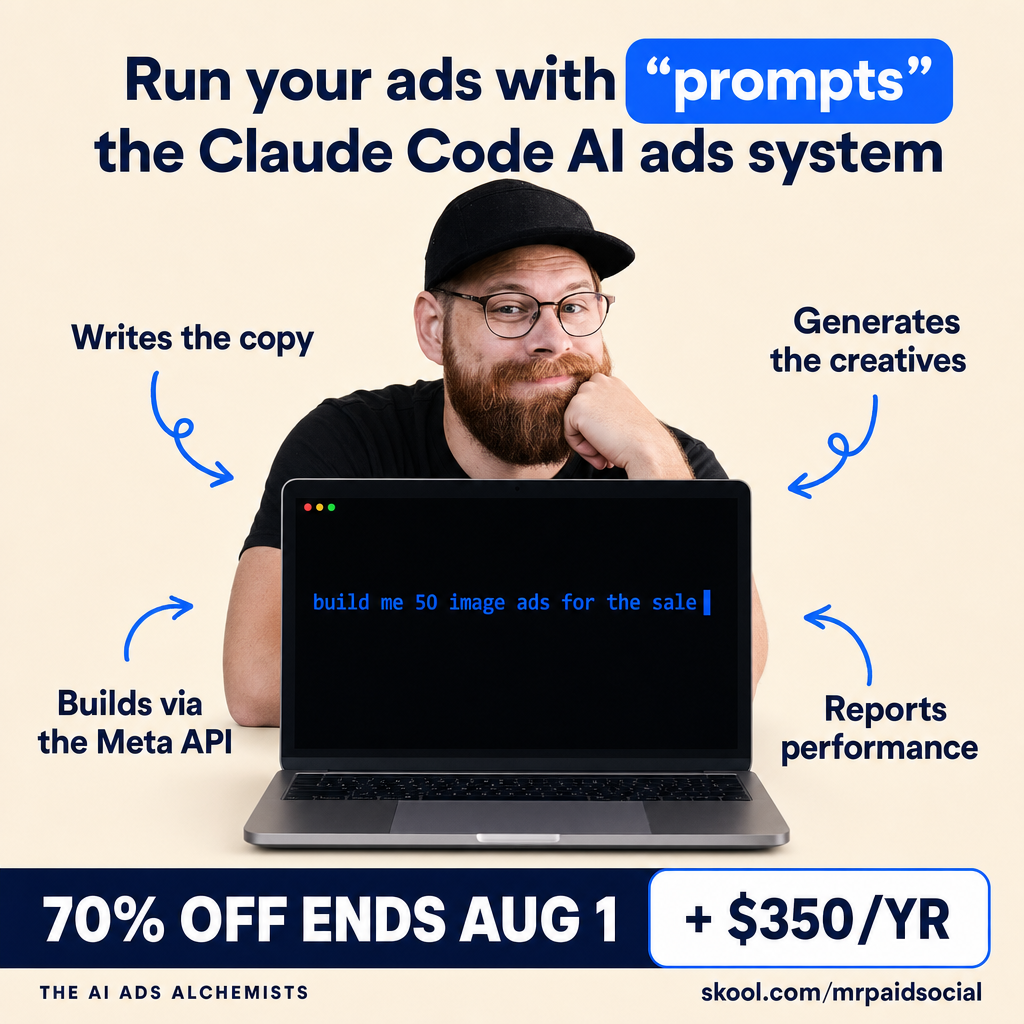 Mr. Paid Social Facebook ad