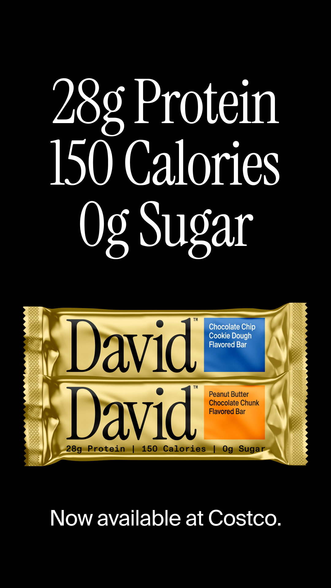 David Protein Facebook ad