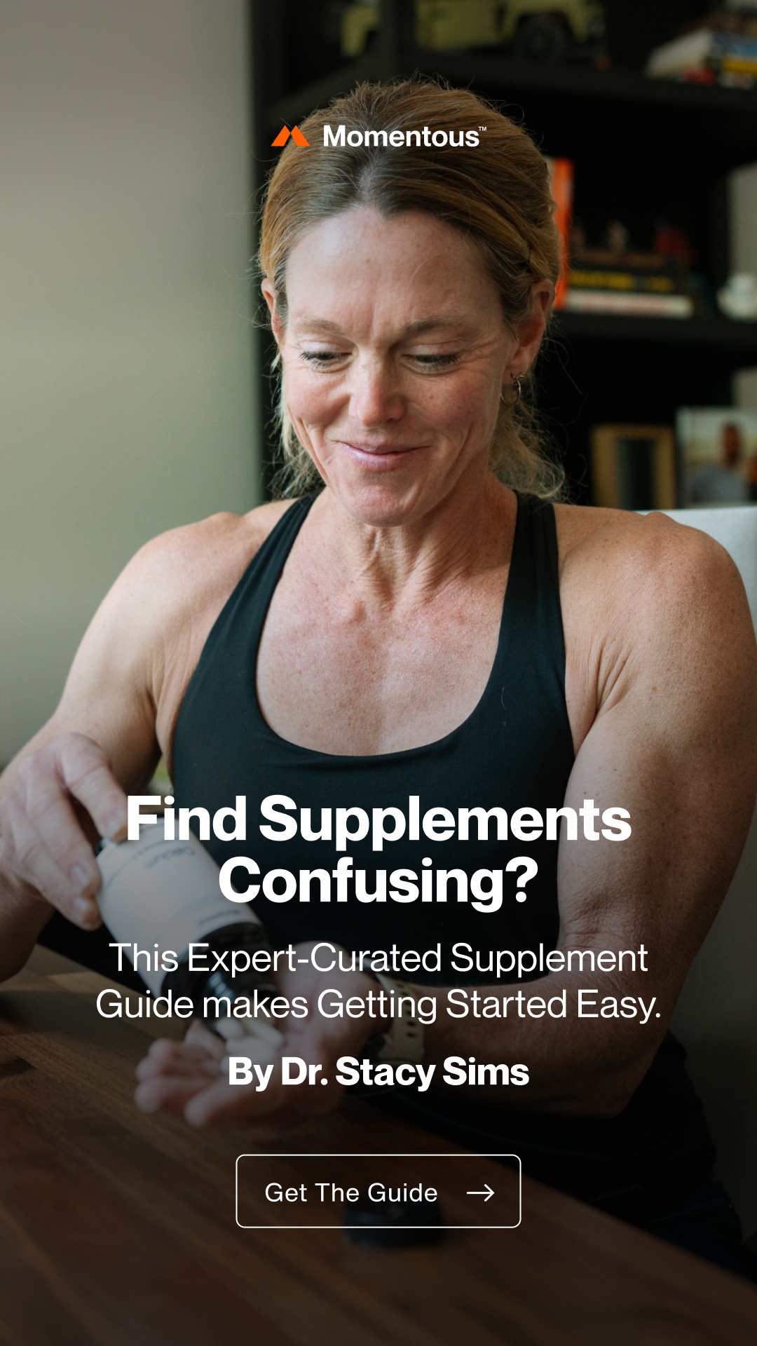 Dr. Stacy Sims Facebook ad: What I Actually Take