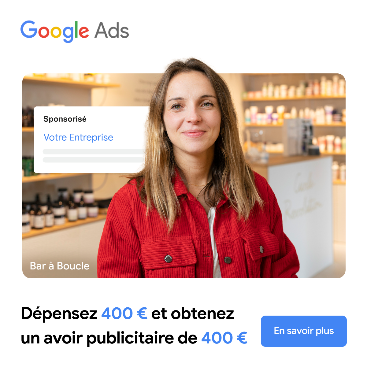 Google Ads Facebook ad