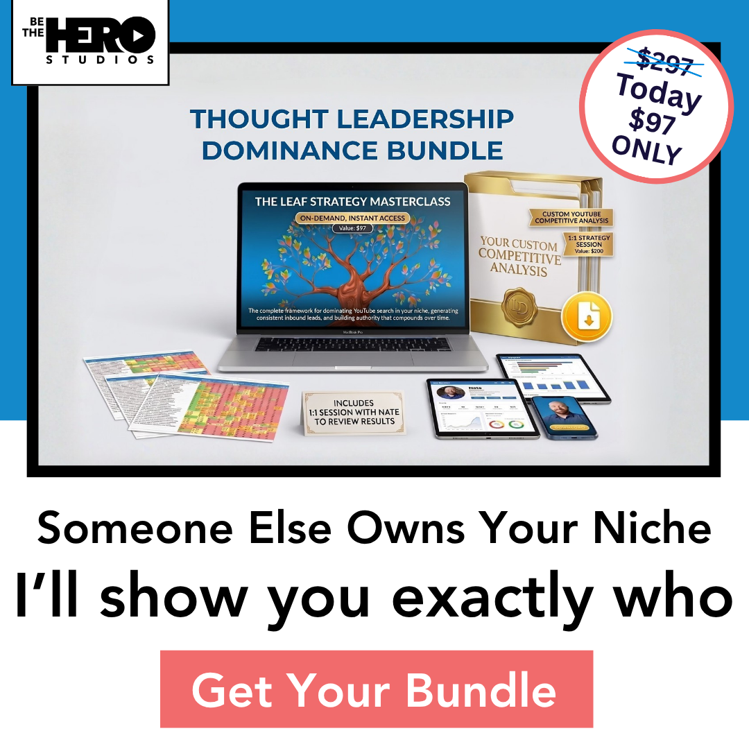 Be The Hero Studios Facebook ad: You're Not Losing to Better Speakers. You're Losing to…