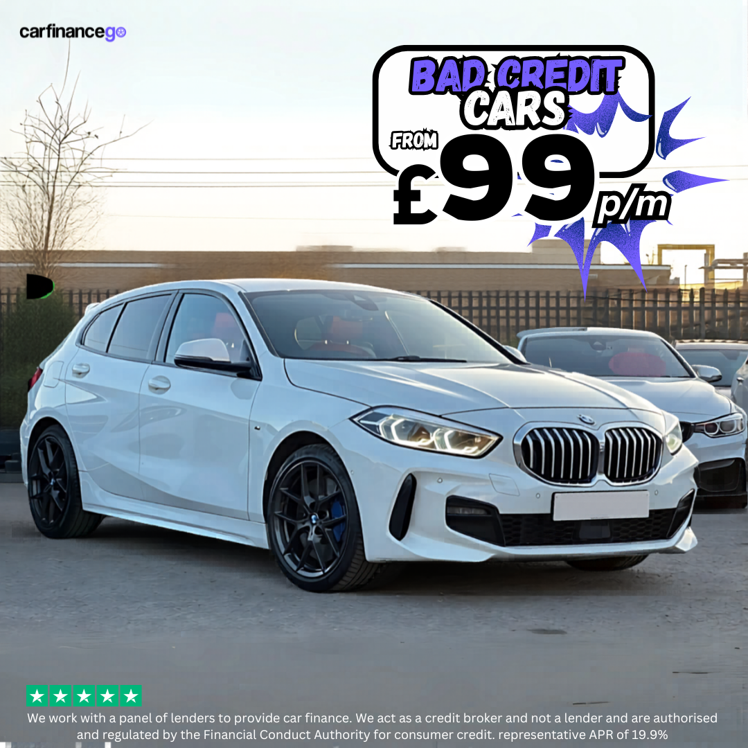 Carfinancego Facebook ad: £o deposit options