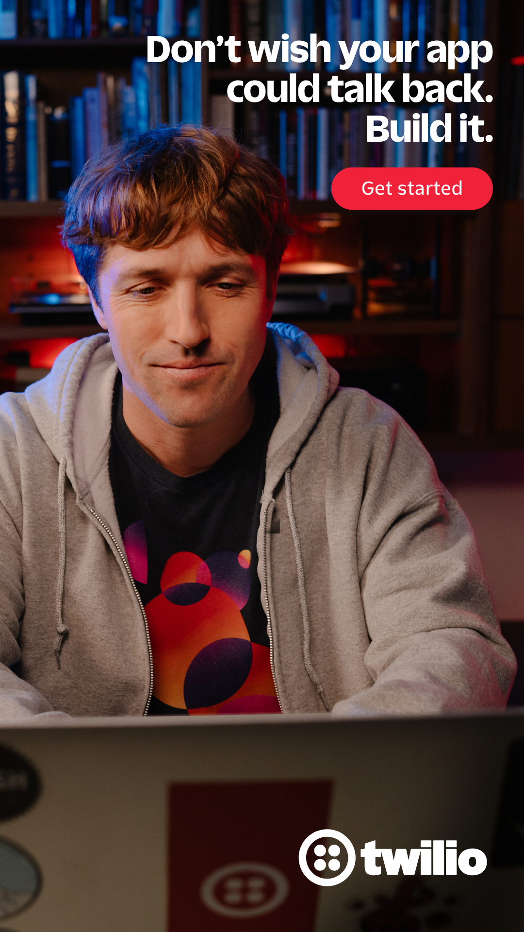 Twilio Facebook ad