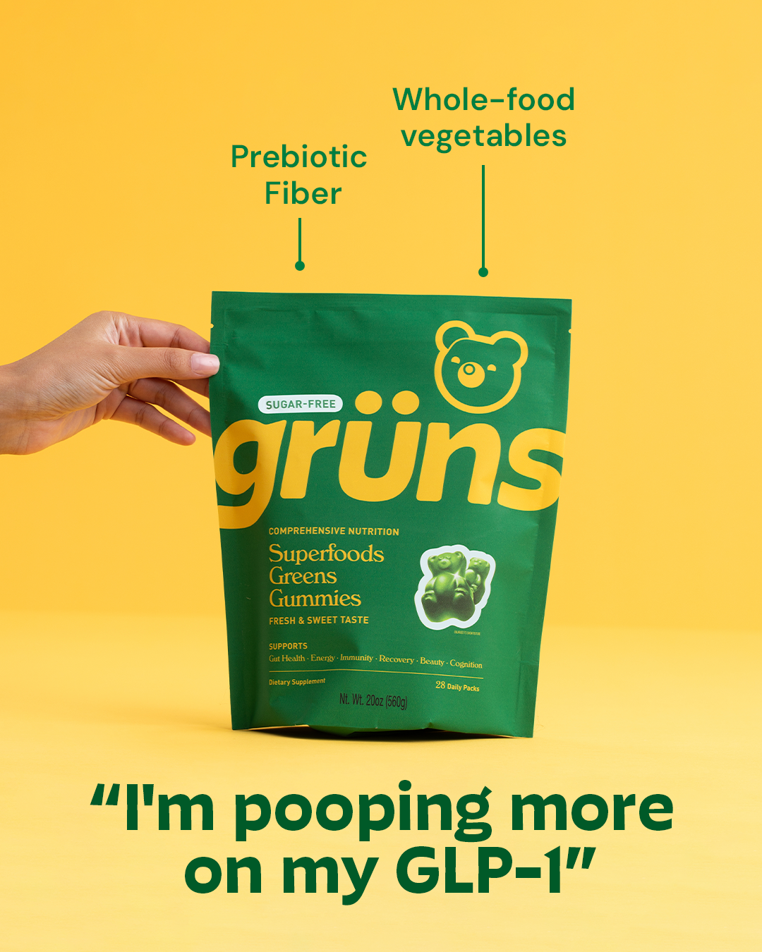 Grüns Facebook ad