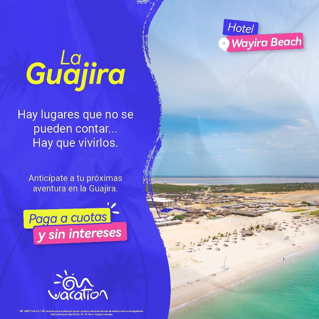 On Vacation Facebook ad: ¡Colombia tiene el destino perfecto para tus próximas…