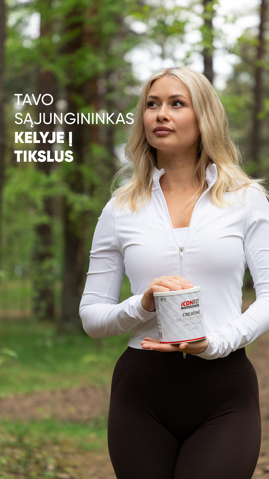 ICON FIT Lietuva Facebook ad