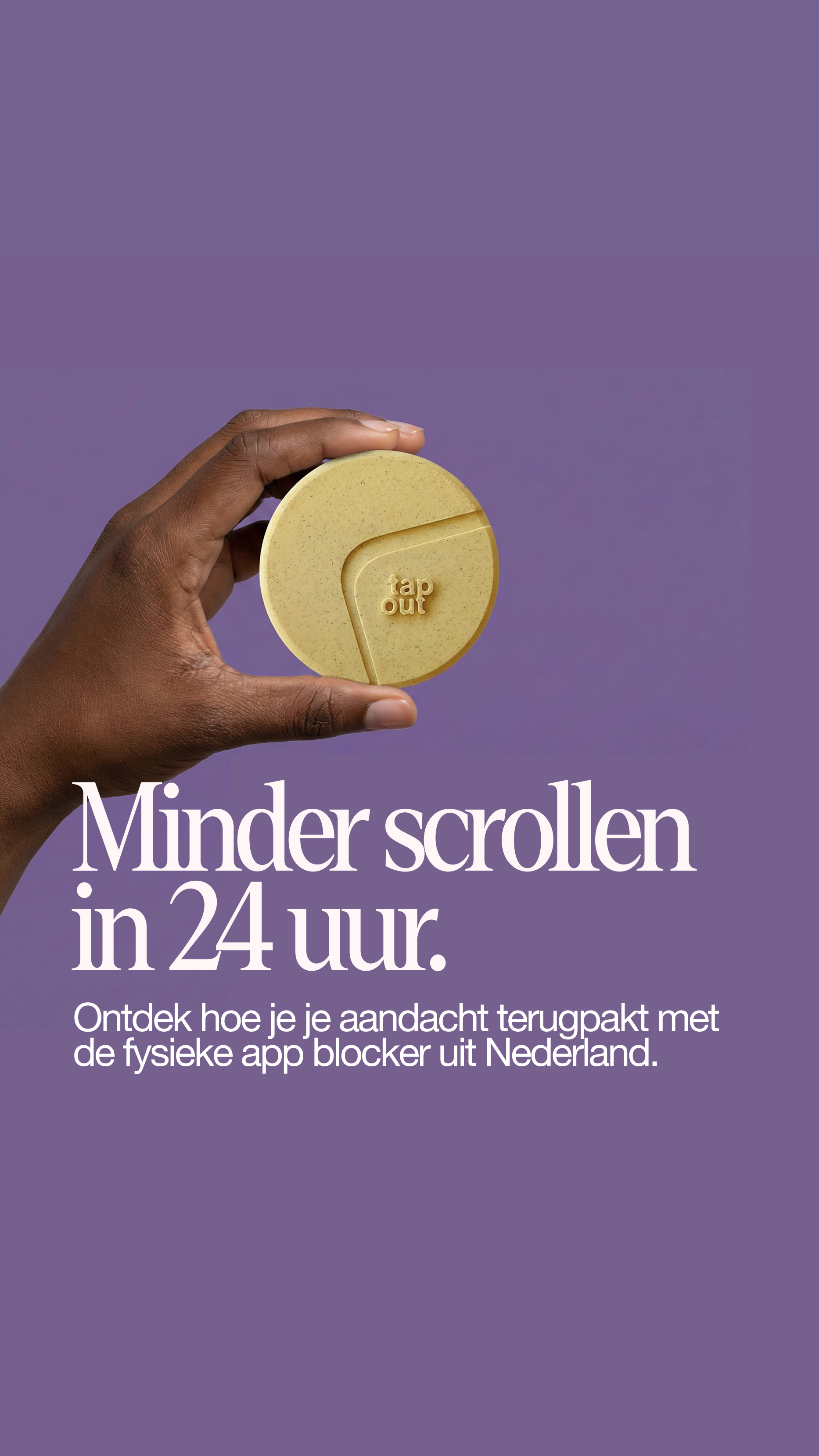 Tap Out Facebook ad