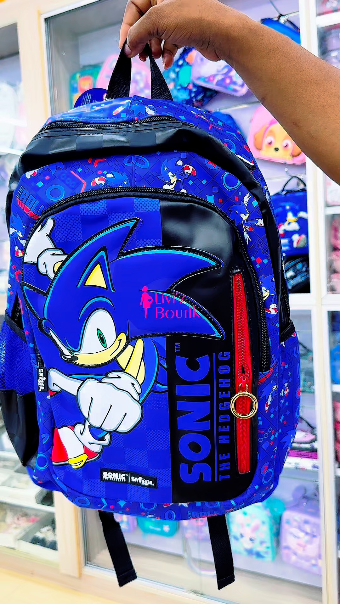 Livi'z Boutik Facebook ad: LE MEILLEUR CHOIX DE SAC SCOLAIRES