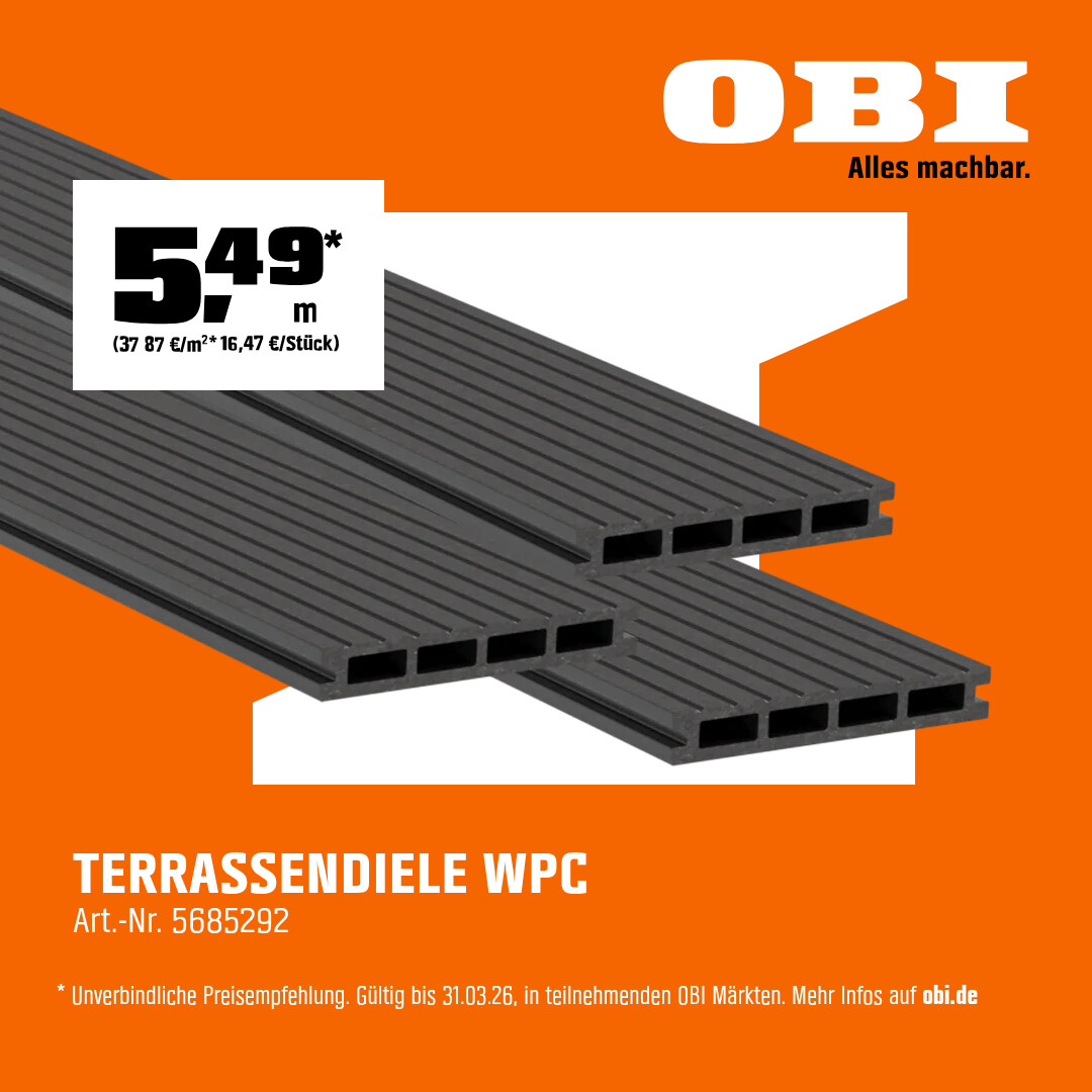 OBI Facebook ad