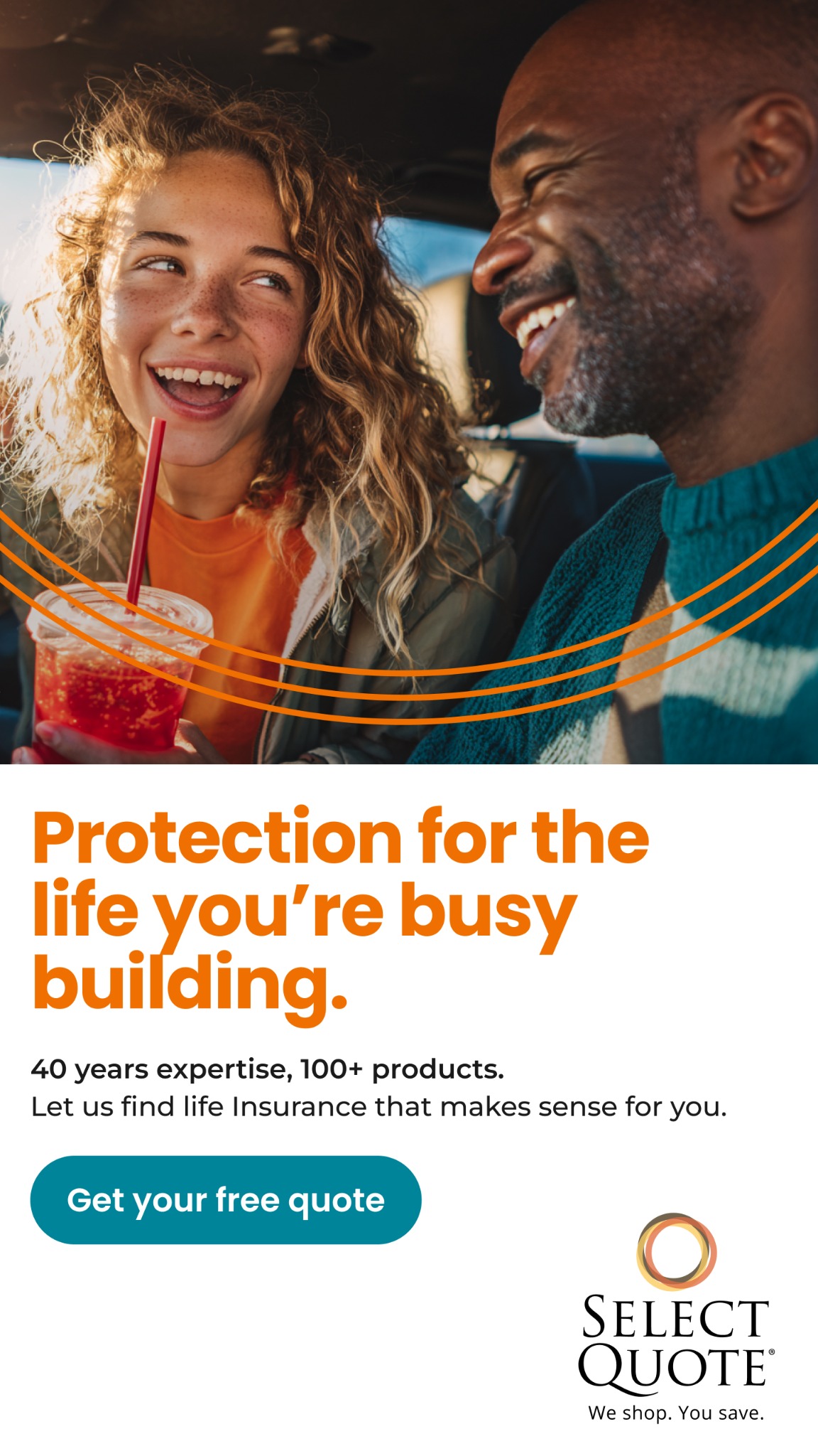SelectQuote Insurance Services Facebook ad