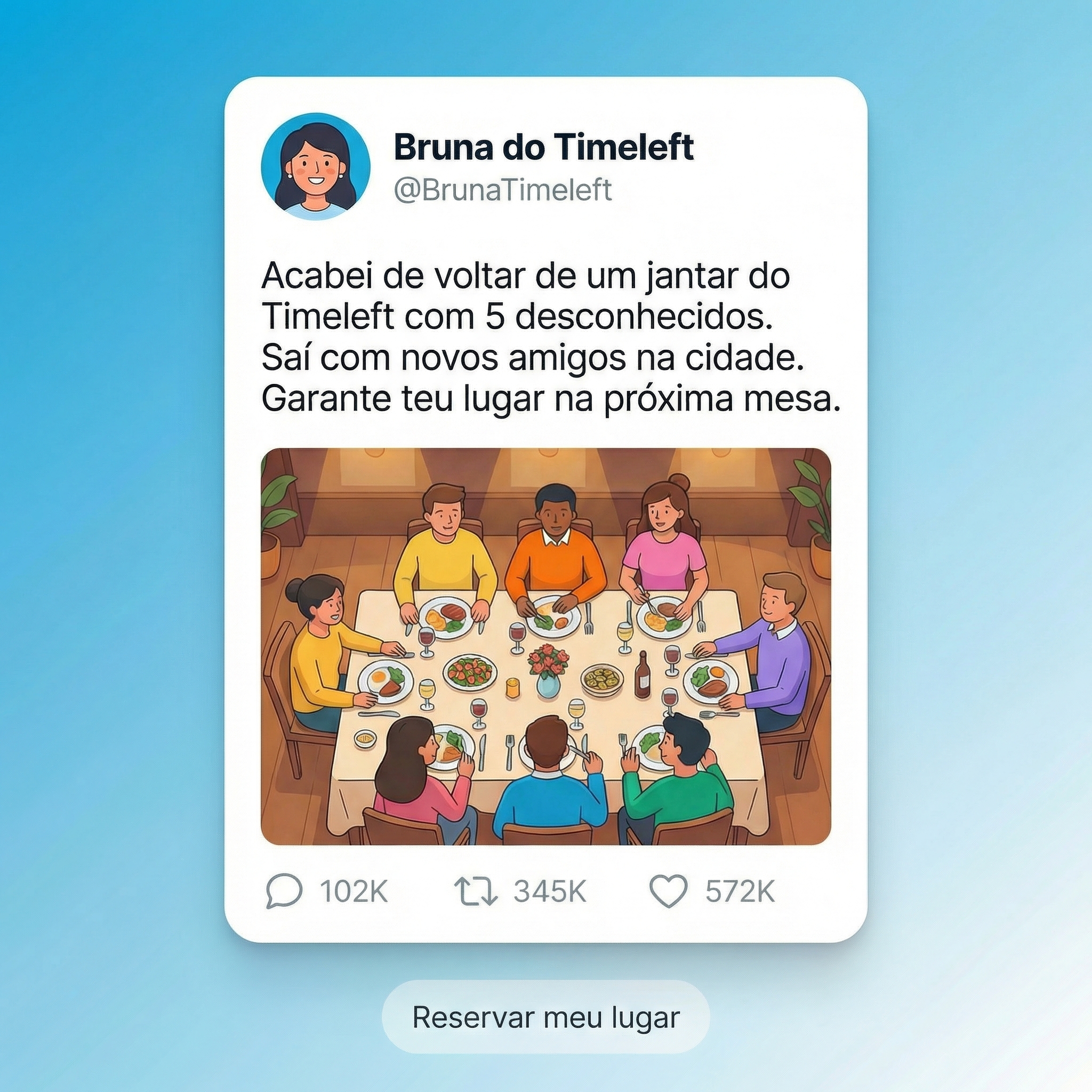 Timeleft Facebook ad