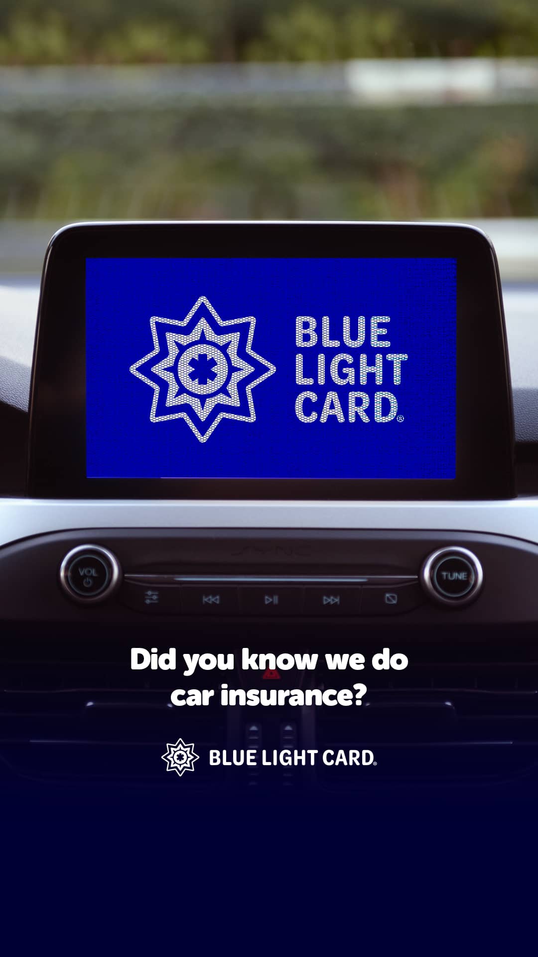 Blue Light Card Facebook ad
