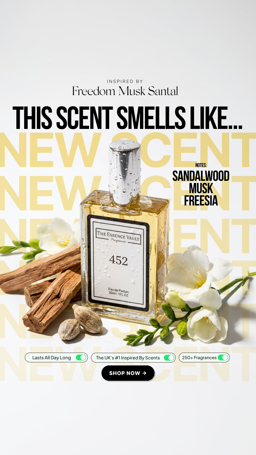 The Essence Vault Facebook ad