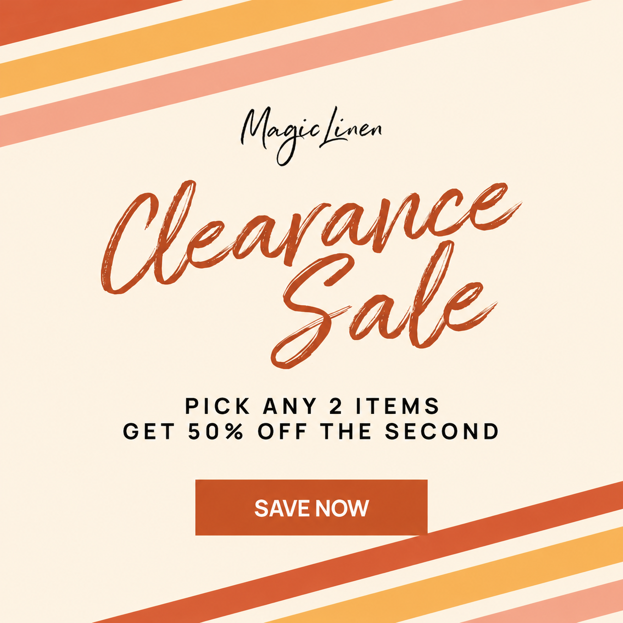MagicLinen Facebook ad