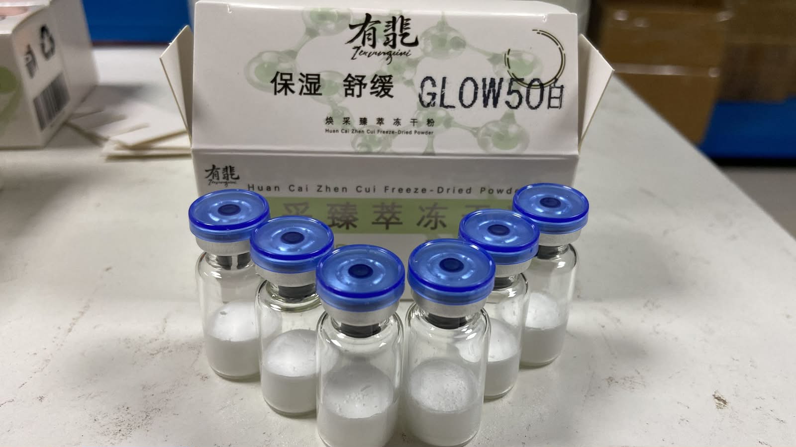Yee Peptide Supplier Facebook ad: chat with us