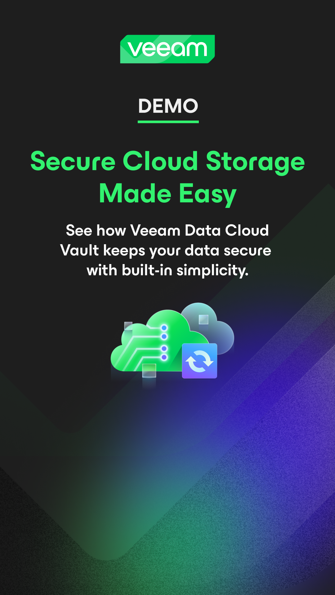 Veeam Software Facebook ad