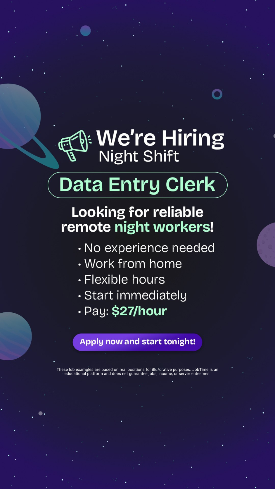 Jobtime.ai Facebook ad: AI Resume Builder