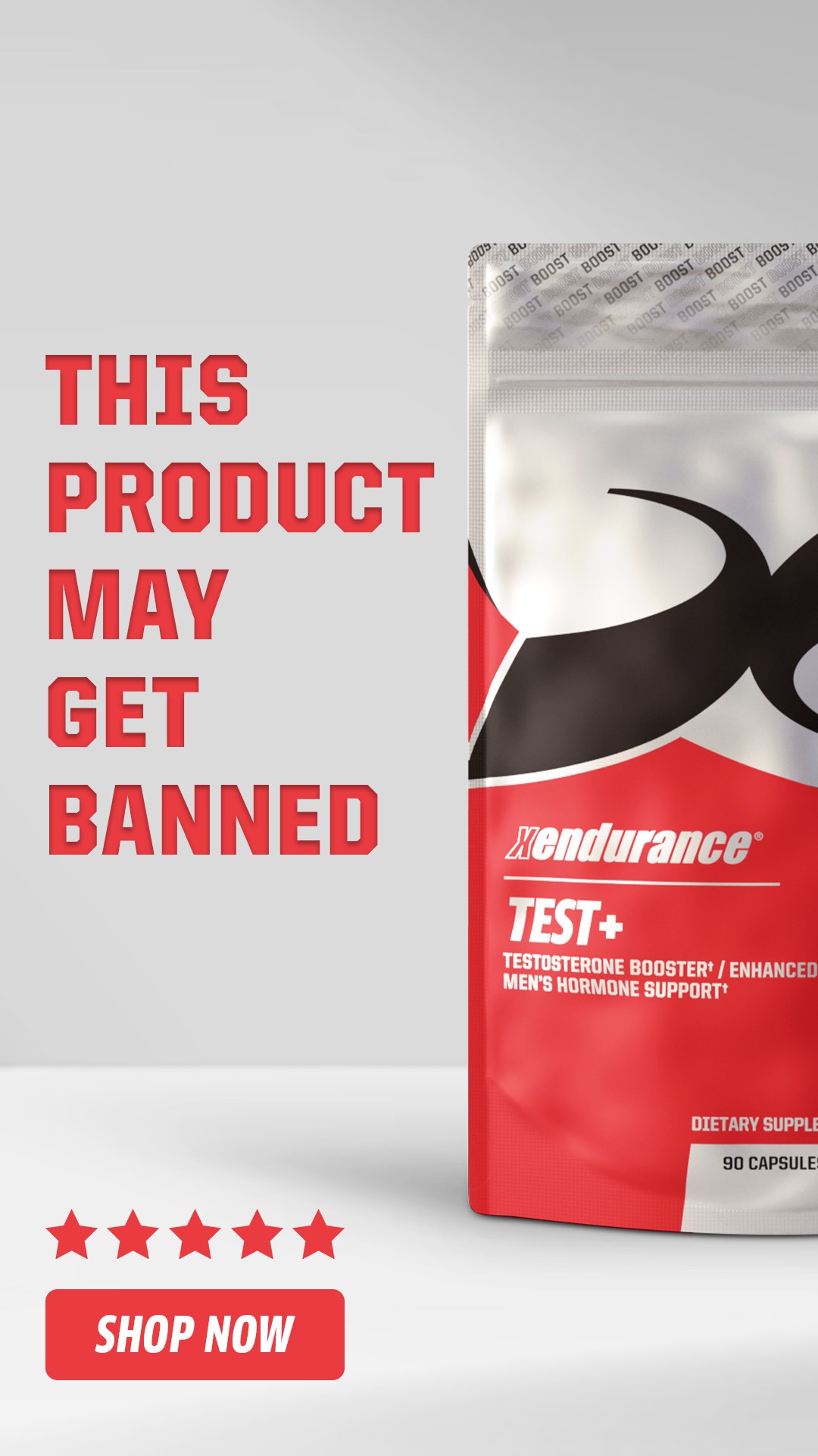 Xendurance Facebook ad