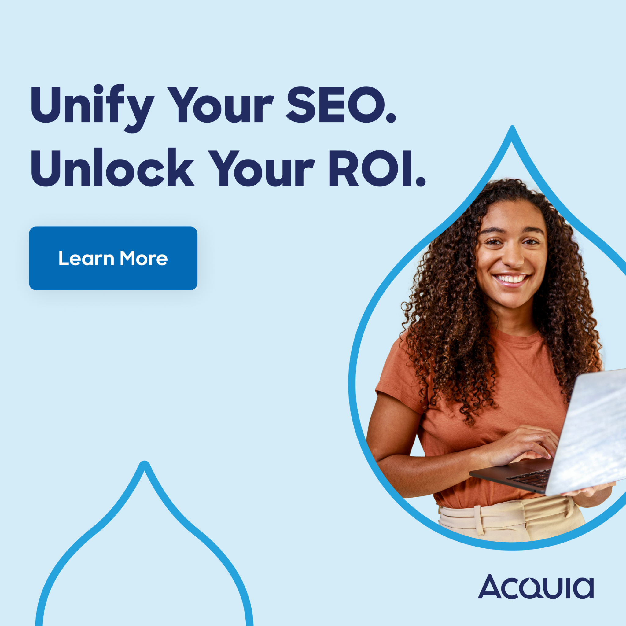 Acquia Facebook ad