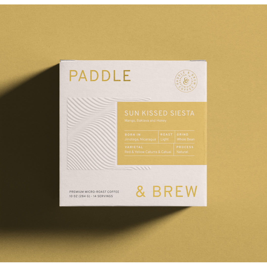 Paddle & Brew Facebook ad: Not all coffee is created equal.