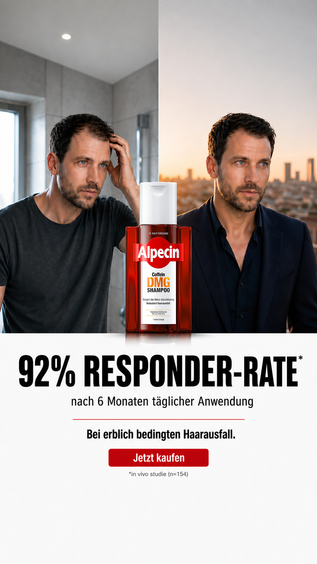 Alpecin Facebook ad