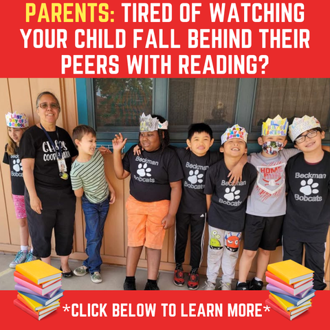 Monica Frischkorn - The Reading Tutor Facebook ad: Is your child struggling with reading? I can help!