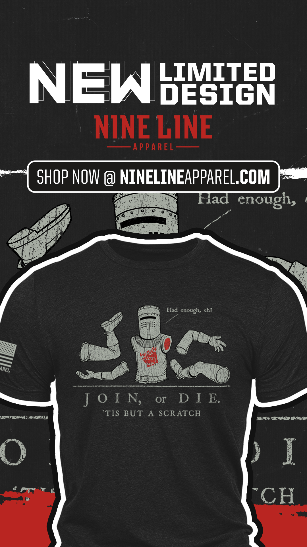 Nine Line Apparel Facebook ad