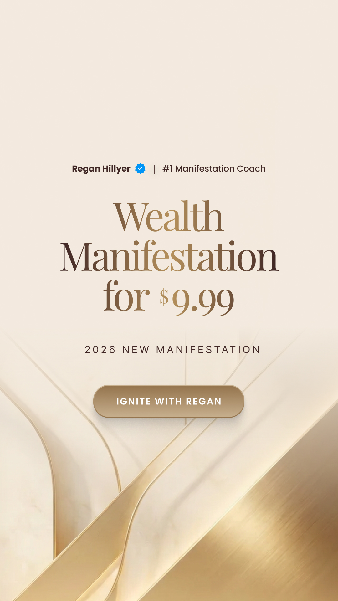 Regan Hillyer Facebook ad