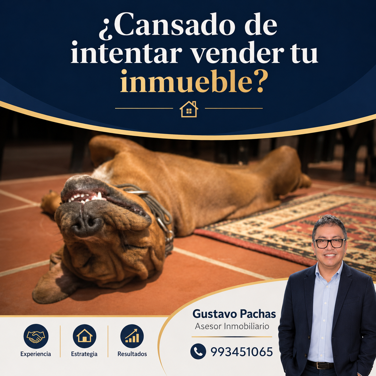 Luxeinmobiliaria Facebook ad: ¿ Intentando vender tu inmueble y o tienes resultados?