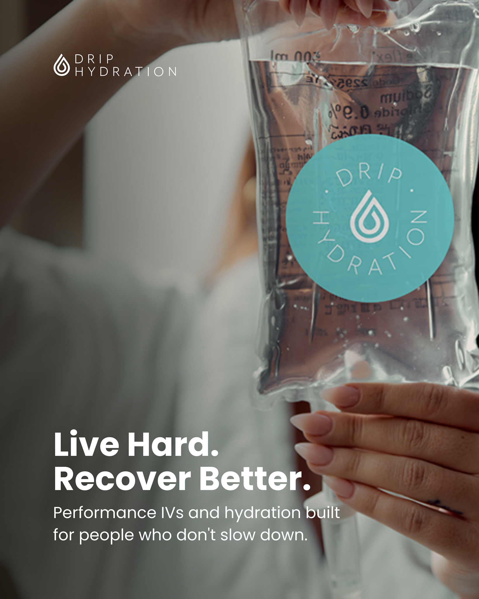 Drip Hydration Facebook ad